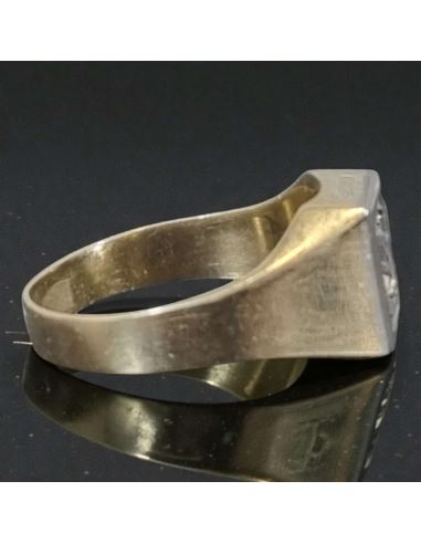 Złoty Sygnet z Dużym Oczkiem 5,12g pr.585 r.21