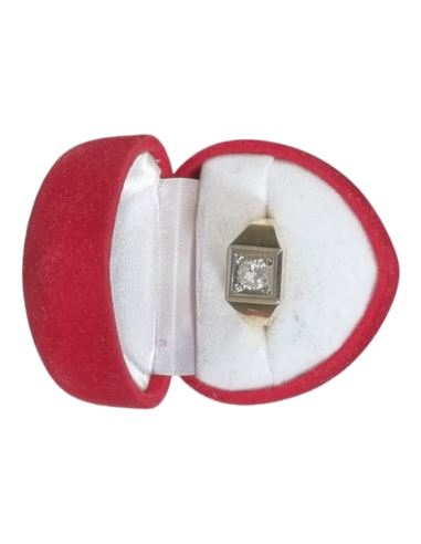 Złoty Sygnet z Dużym Oczkiem 5,12g pr.585 r.21