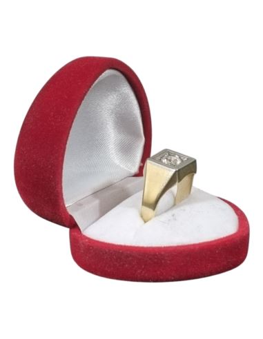 Złoty Sygnet z Dużym Oczkiem 5,12g pr.585 r.21