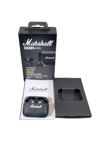 Marshall Motif II ANC | Słuchawki dokanałowe bezprzewodowe czarne