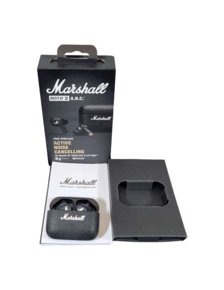 Marshall Motif II ANC | Słuchawki dokanałowe bezprzewodowe czarne