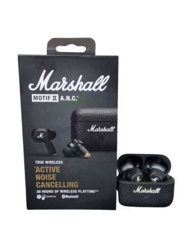 Marshall Motif II ANC | Słuchawki dokanałowe bezprzewodowe czarne