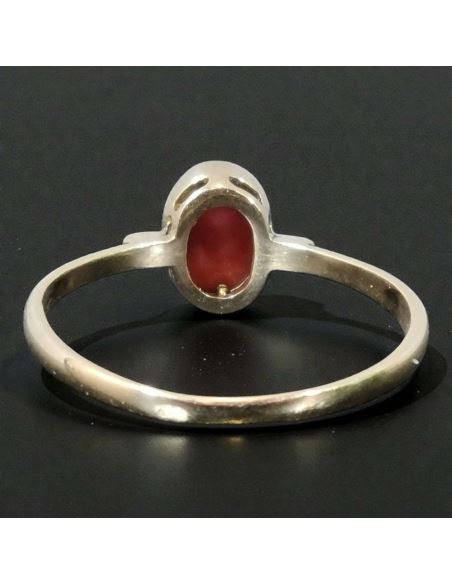 Pierścionek z Drobnym Koralem 1,41g pr.585 r.17