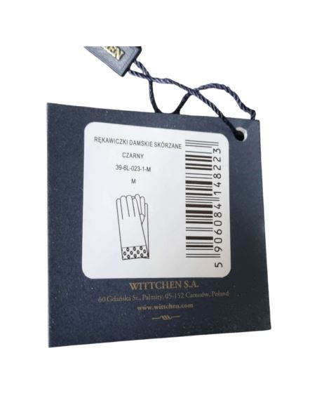 Rękawiczki Damskie Skórzane Wittchen 39-6L-023-1-L