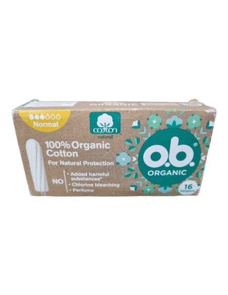 O.B. Organic Normal Tampony 16 sztuki