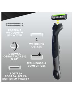 Wkłady do Maszynki Gillette Sensor 3+ Special Edition 8 szt 2