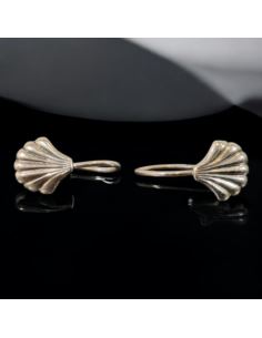 Kolczyki Muszelki 0,86g pr.585