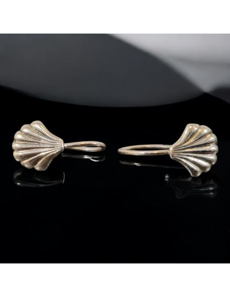 Kolczyki Muszelki 0,86g pr.585