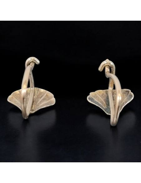 Kolczyki Muszelki 0,86g pr.585