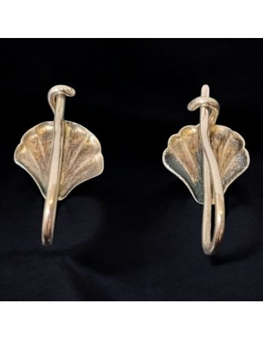 Kolczyki Muszelki 0,86g pr.585