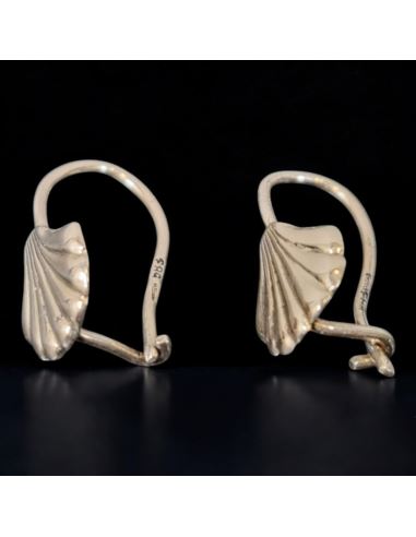 Kolczyki Muszelki 0,86g pr.585