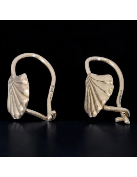 Kolczyki Muszelki 0,86g pr.585