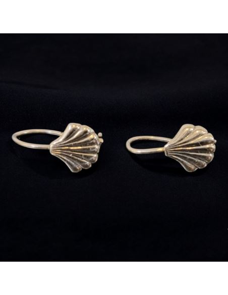 Kolczyki Muszelki 0,86g pr.585