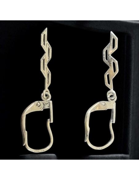 Kolczyki Przeplatane 1,59g pr.585