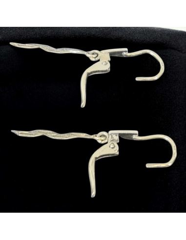 Kolczyki Przeplatane 1,59g pr.585