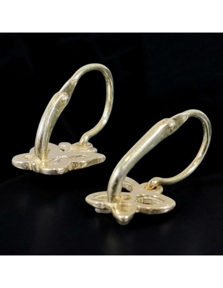 Kolczyki Asymetryczne Motylki 1,03g pr.585