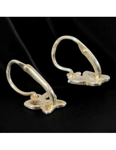 Kolczyki Asymetryczne Motylki 1,03g pr.585