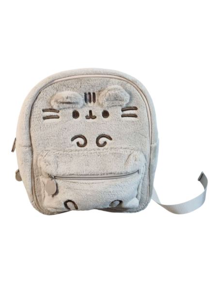 Plecak Pluszowy Pusheen Myszka Ecru
