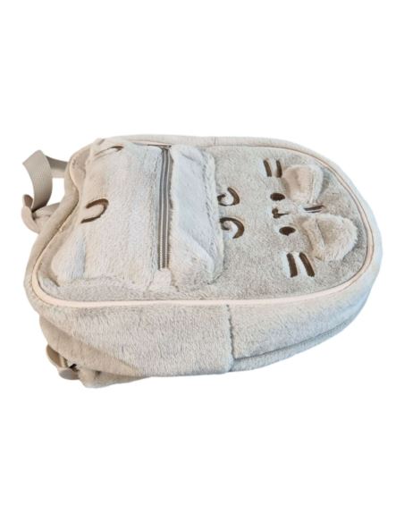 Plecak Pluszowy Pusheen Myszka Ecru