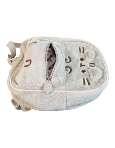 Plecak Pluszowy Pusheen Myszka Ecru