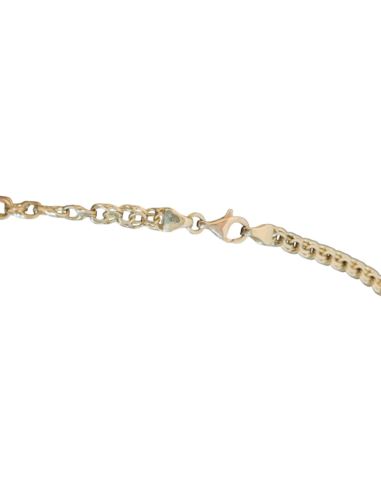 Złoty Łańcuch Podwójny Ankier pr.585 30,1g dł.62 cm