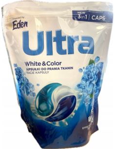 ULTRA Kapsułki do prania WHITE & COLOR efekt EDEN FRESH ESCAPE 36 sztuk