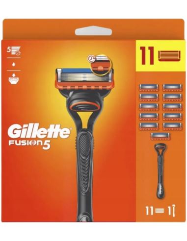 Gillette Fusion 5 zestaw maszynka + 11 ostrzy