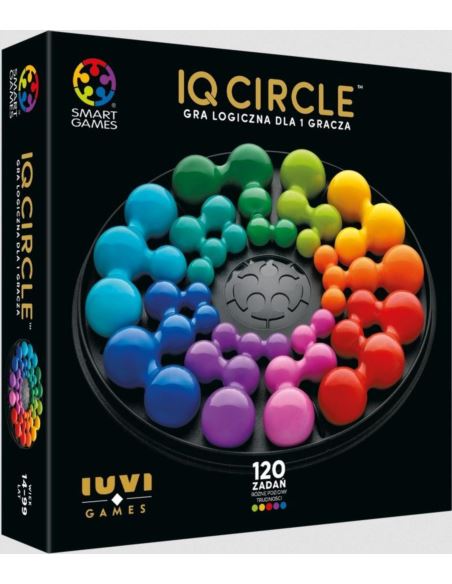 Smart Games IQ Circle Deluxe (PL) Gra logiczna dla 1 gracza IUVI Games
