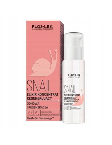 FLOSLEK SNAIL ELIKSIR KONCENTRAT REGENERUJĄCY 30ML