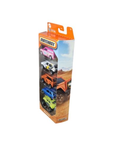 Zestaw Resoraki Matchbox 5-Pack Różne Modele