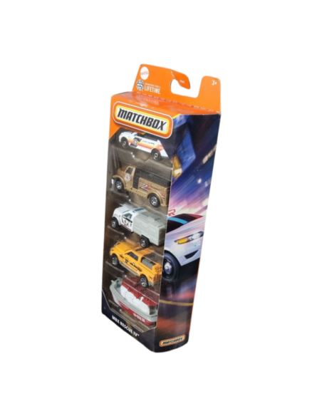 Zestaw Resoraki Matchbox 5-Pack Różne Modele