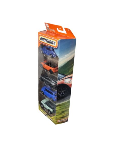 Zestaw Resoraki Matchbox 5-Pack Różne Modele