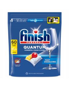 Kapsułki do zmywarki Finish Quantum All in 1 Lemon 60 szt