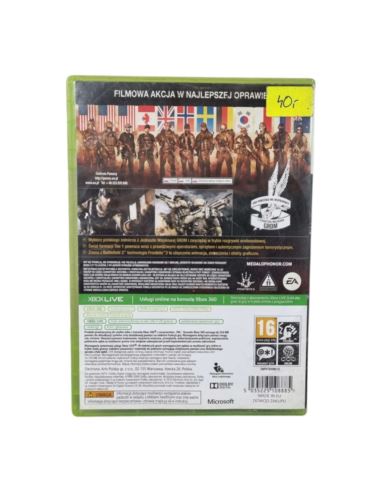 Gra XBOX360 Medal Of Honor Warfighter