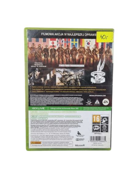 Gra XBOX360 Medal Of Honor Warfighter
