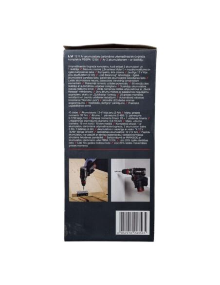 Wkrętarka PBSPA 12 E4 Parkside PERFORMANCE 12V x12v Akumulatorowa 2xaku