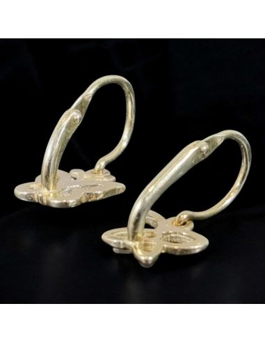 Kolczyki Asymetryczne Motylki 1,03g pr.585