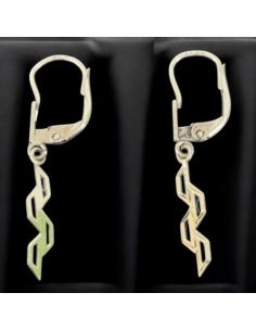 Kolczyki Przeplatane 1,59g pr.585