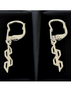 Kolczyki Przeplatane 1,59g pr.585 2