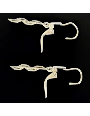 Kolczyki Przeplatane 1,59g pr.585