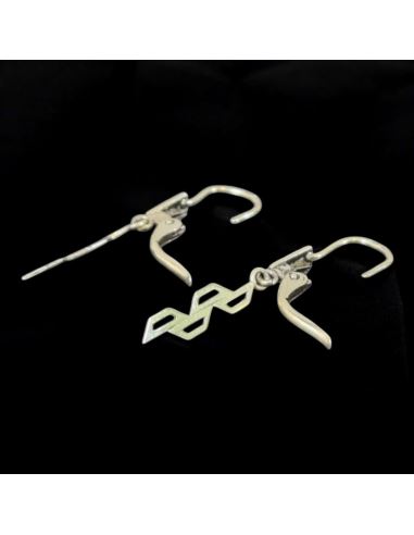 Kolczyki Przeplatane 1,59g pr.585