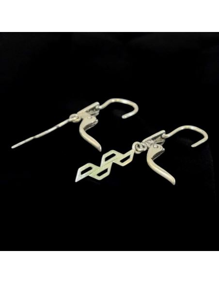 Kolczyki Przeplatane 1,59g pr.585