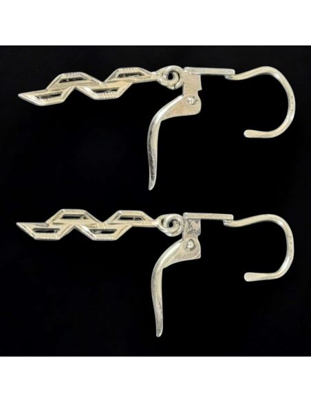 Kolczyki Przeplatane 1,59g pr.585