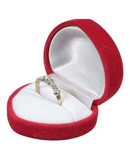 Pierścionek z Białym Złotem 2,24g pr.585 r.16