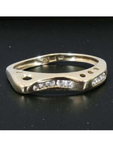 Pierścionek z Oczkami 2,44g pr.585 r.17