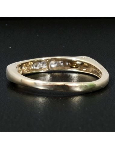 Pierścionek z Oczkami 2,44g pr.585 r.17