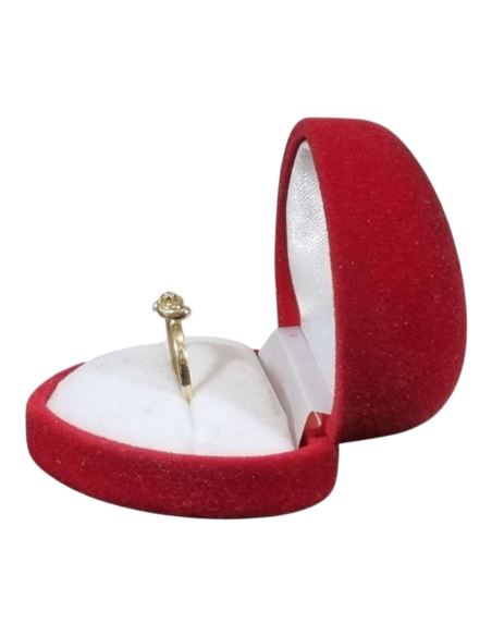 Pierścionek Bypass z Oczkiem 1,64g pr.585 r.12