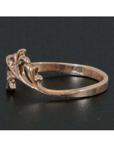 Pierścionek Gałązka 1,37g pr.585 r.15