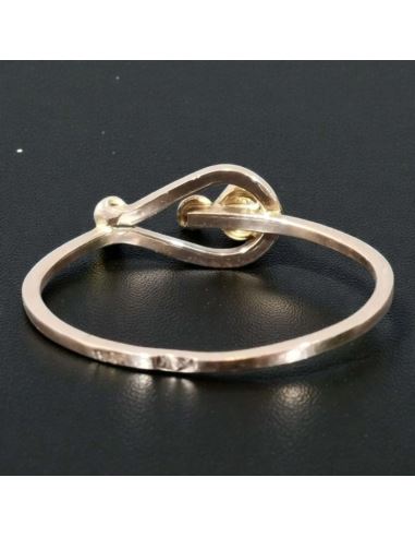 Pierścionek Niebieskie Oczko 1g pr.585 r.17