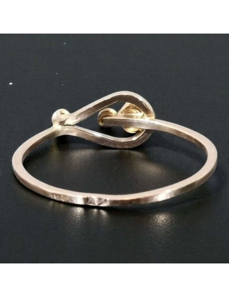 Pierścionek Niebieskie Oczko 1g pr.585 r.17